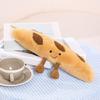Croissant Plush Toy Stuffed Simulation Bread Plushies Soft Food Pillow Cushion Stress