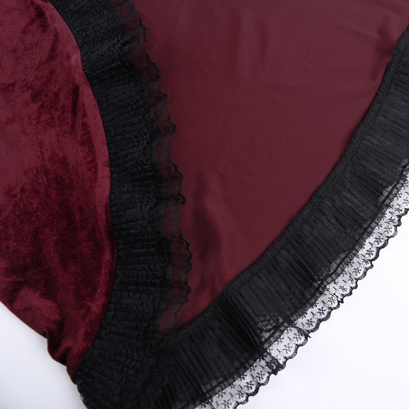 Женское платье в стиле готической Лолиты с кружевным поясом в стиле винтаж, коктейльное облегающее платье для вечеринки в стиле готики