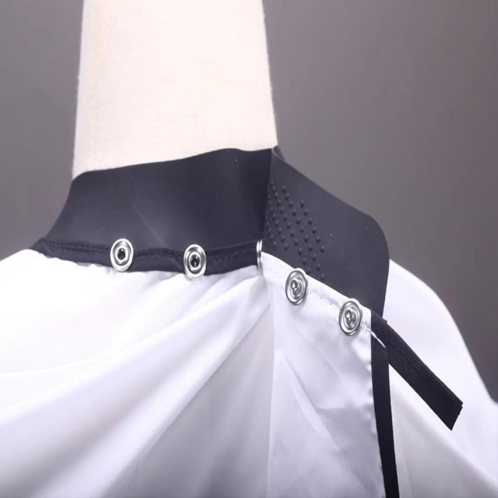 Водонепроницаемый парикмахерский пеньюар Антистатический воротник Парикмахерский пеньюар Пеньюар для стрижки волос Парикмахерская