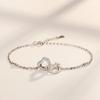 New Fashion Japanese and Korean Bracelet Exquisite and Sweet Love Ring Temperament Bracelet Hand Jewelry Women