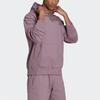 Adidas Originals Trefoil C Hoody Ft Повседневная спортивная толстовка с капюшоном для мужчин Светло-фиолетовый HF6376