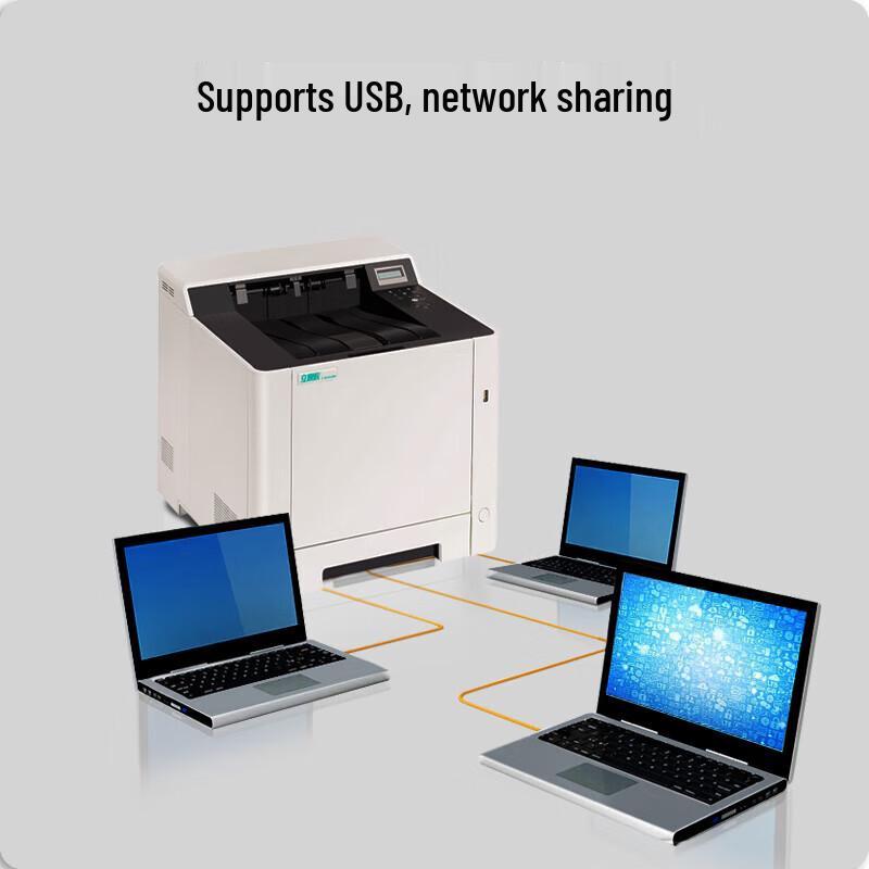 LANXUM GA3530cdn A4 Color Laser Printer with Auto Duplex and Network CN plug (adapter included)