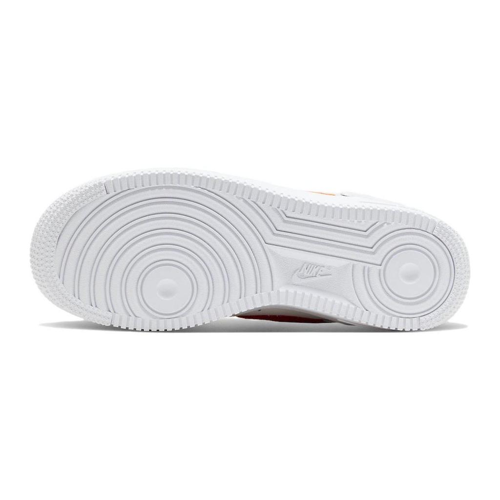 Nike Детские кроссовки Air Force 1 LV8 GS Year of the Rabbit, бело-бирюзовый, безопасный оранжевый FD9912-181