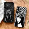 Чехол из мягкого силикона T-Tomie Junji Ito для Samsung S25/S24/S21/S22/S23/S30/Ultra/S20/Plus Черный