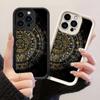 JT15 Телефон с древним искусством для iPhone 17 16 Pro Max Samsung S26 S25 Ultra A17 A16 A26 A06 A07 Xiaomi 15T Redmi Note 14 Pro Plus Мягкий чехол-бампер из ТПУ