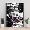 Anime Character Art Poster Demon Slayer Eye Canvas Decorative Painting My Hero Academia Mural Home Wall Decoration Print Picture
