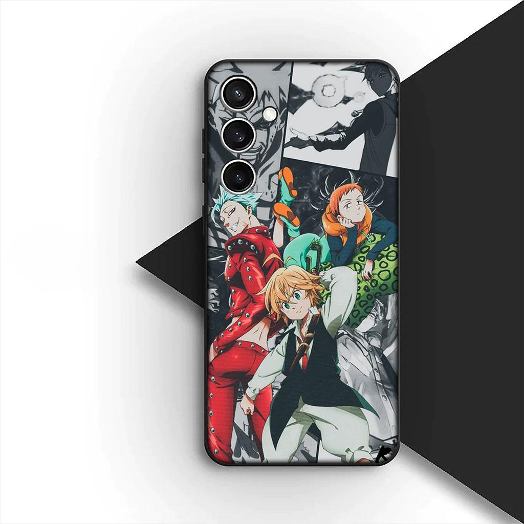 Чехол для телефона для Xiaomi Poco C75 C65 C71 C85 X7 X6 X5 M7 F7 F8 Ultra F6 Pro 5G Корпус Мягкий чехол Семь смертных грехов Мелиодас Бан