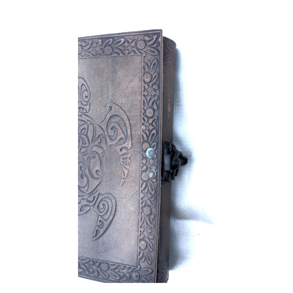 New Leather Journal Notebook Travel Writing Diary or Vintage Sketch Book Cotton Paper for Men & Women (7x5 Inch)