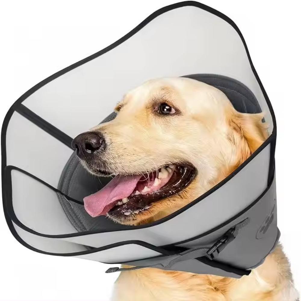 Adjustable Dog Neck Cone Comfortable Fit Neck Protective Circle Wound Recovery Sleeve Rashes