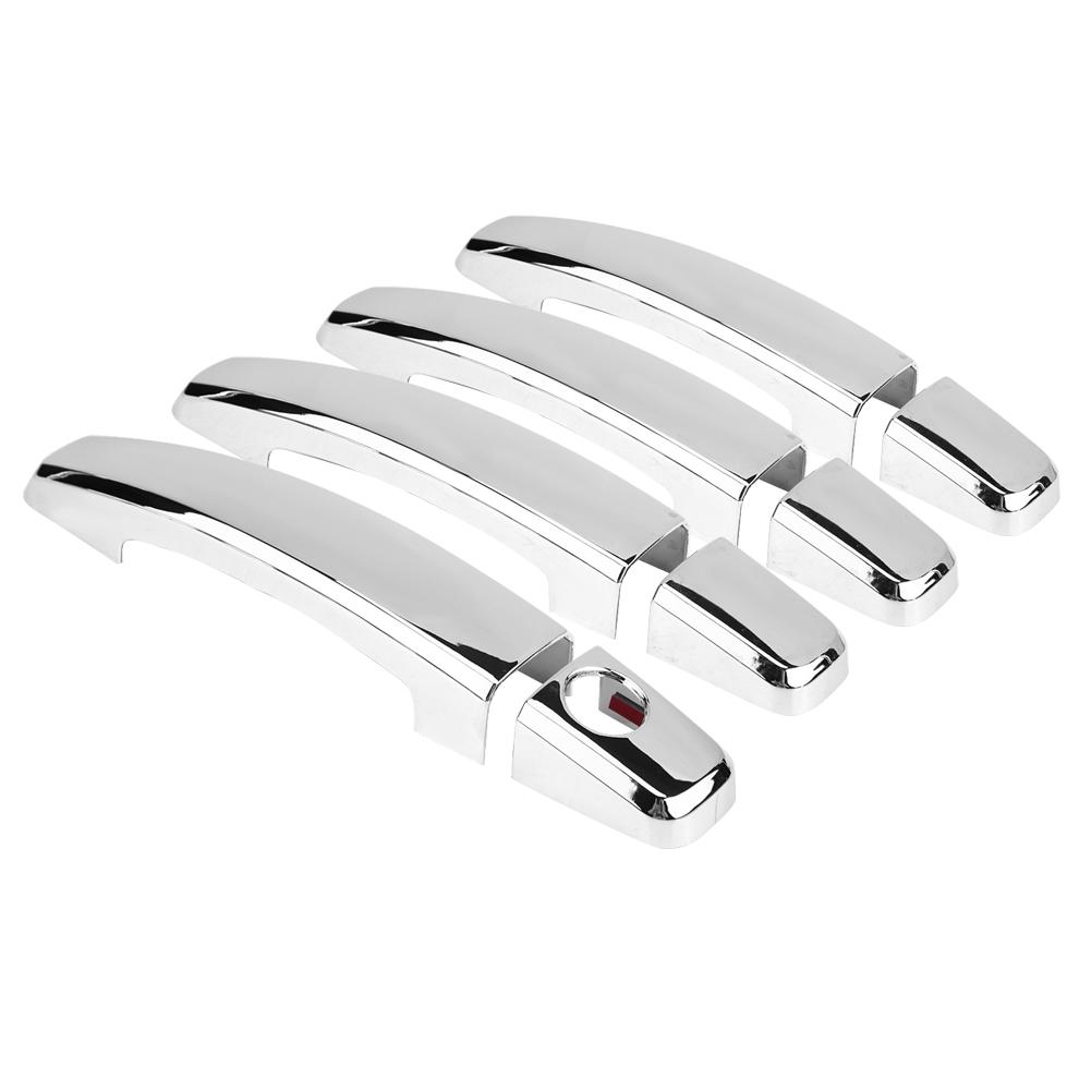 8 pcs Car Electroplating Door Handle Cover Trim for 2008-2016