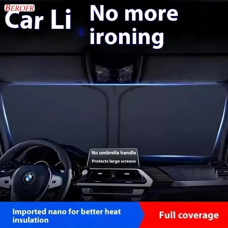 For ford fiesta mk7 2008-2017 Car Windshield Sunshade Cover Front Window Sun Shade Heat Insulation Summer Auto Accessories