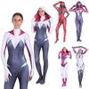 Stacy Spider Gwen Costume Venom Cosplay Girl Women Spiderman Halloween Jumpsuit