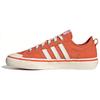 Adidas Originals Nizza RF 74 Comfortable Versatile Shock Absorbing Durable Low-Top Skate Shoes Unisex Sneakers Orange White HQ8565