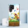 Игровой P-PikminS 4 Мягкий чехол для Samsung Galaxy S25 Edge S26 S24 S23 Ultra Чехол для телефона S22 S21 Plus S20 FE Печатный узор Корпус Gal