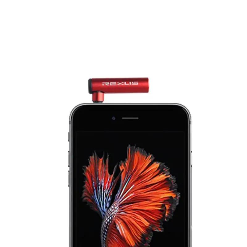 REXUS 3.5mm Jack 90°Universal Aux Male to Female OMTP to CTIA Earphone Converter Stereo Adapter Universal 1/2/5PCS