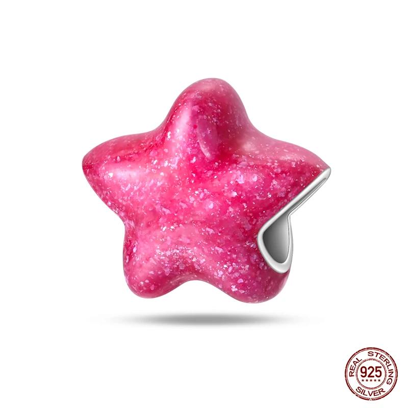 100% Copper Fashion Pink Princess Skirt Bag Lipstick Charms Beads Fit Original Bracelets Diy Jewelry Gifts