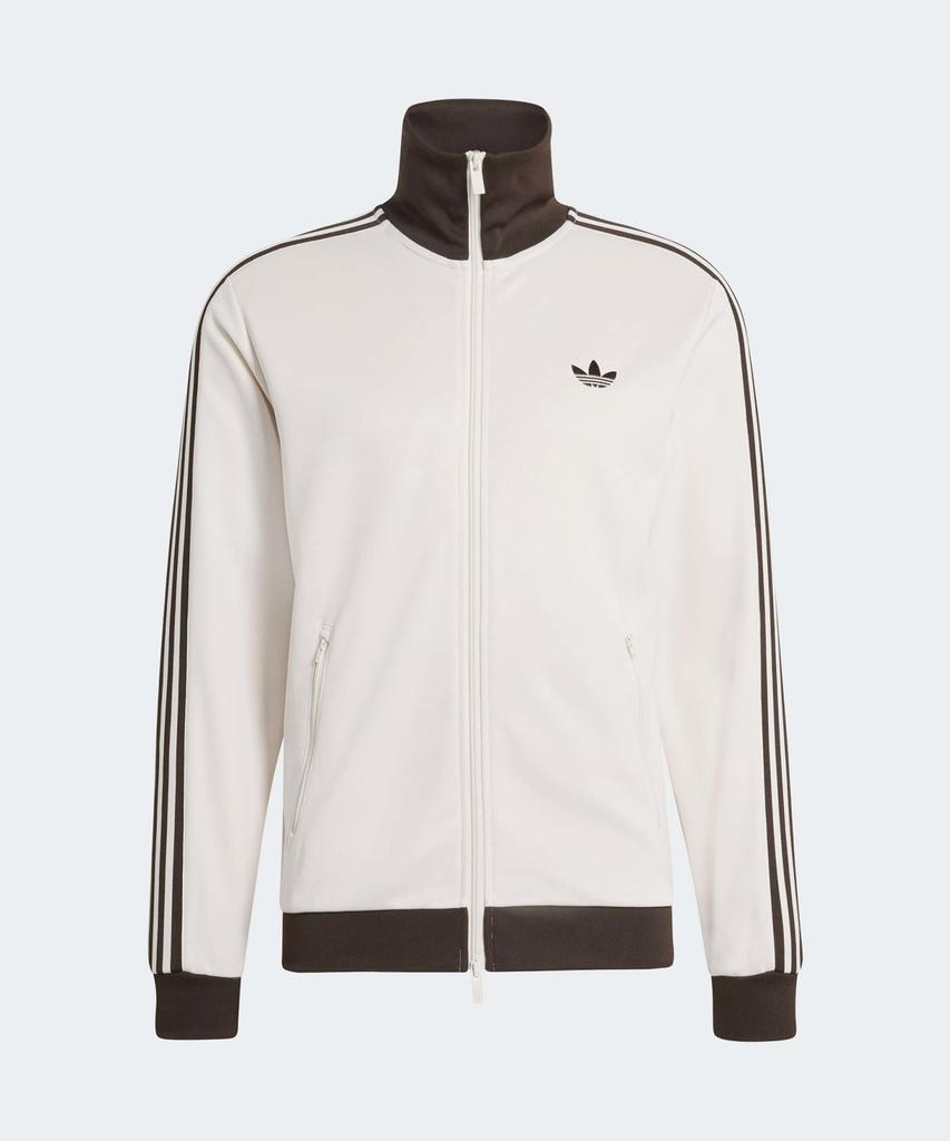 Adidas Classic Track Top - Wonder White: Aura Coffee / Kq9491