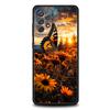 Чехол для Samsung A15 A13 A35 A55 A51 A71 A41 A31 A03S A05 A17 A23 A25 A33 A53 A73 5G A07 4G Cover Красивый Желтый Подсолнух