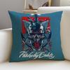 Metal PParkway DriveS Cushion Cover Breathable and skinfriendly linen pillowcase square removable and washable cushion