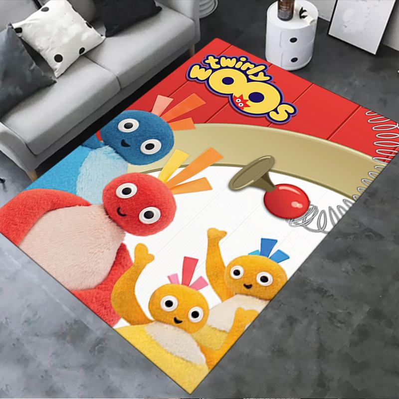 2025 Новый ковер Twirlywoos для гостиной, спальни, дома, декора дивана, Игровой нескользящий коврик для детей 230