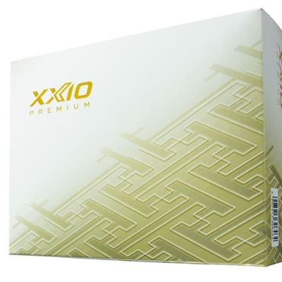 DUNLOP Мяч для гольфа XXIO PREMIUMU 2022 Модель 1 Дюжина Королевский Золотой (12 шт.)