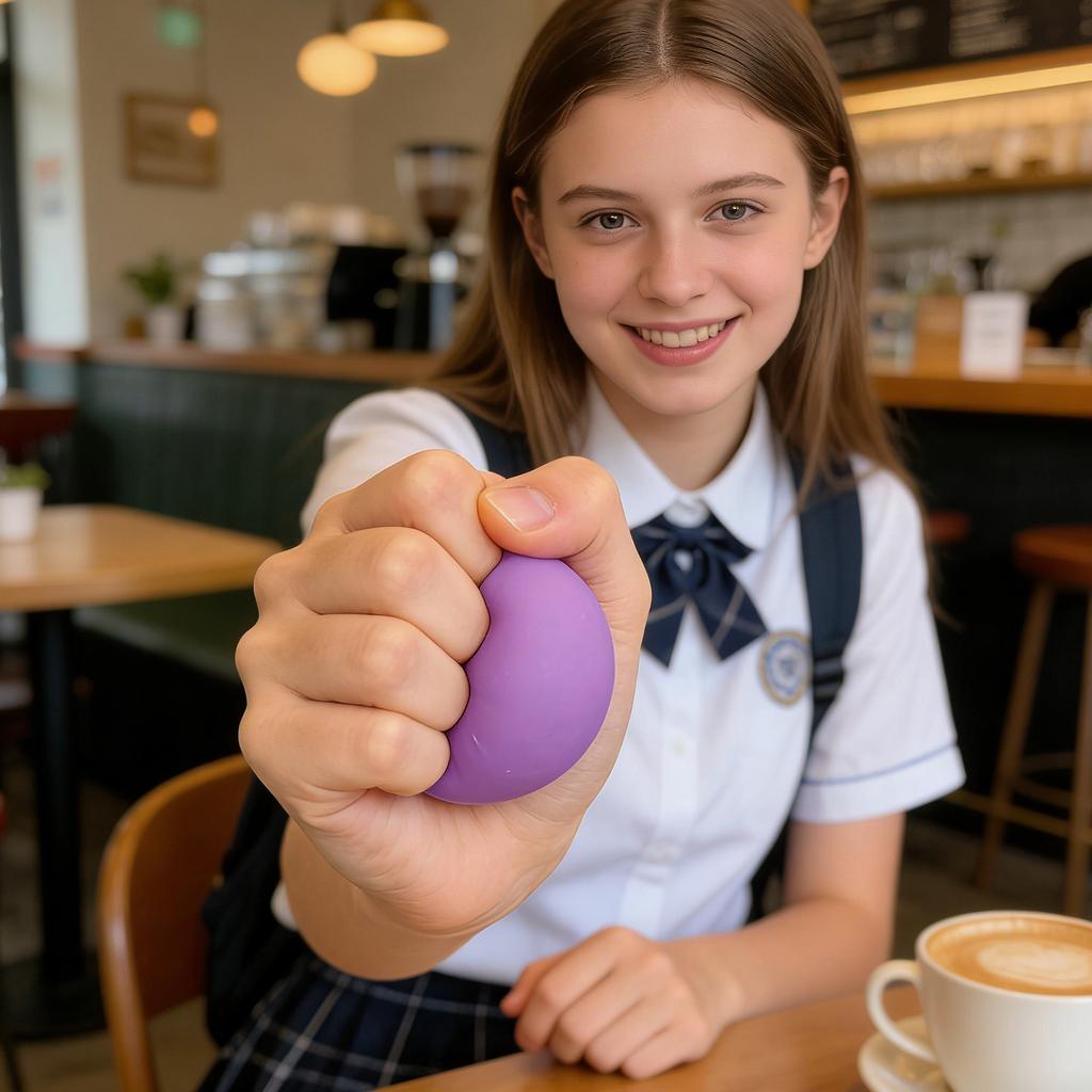 Flour Stress Relief Ball,  And Slow Color Changing Flour Stress Ball