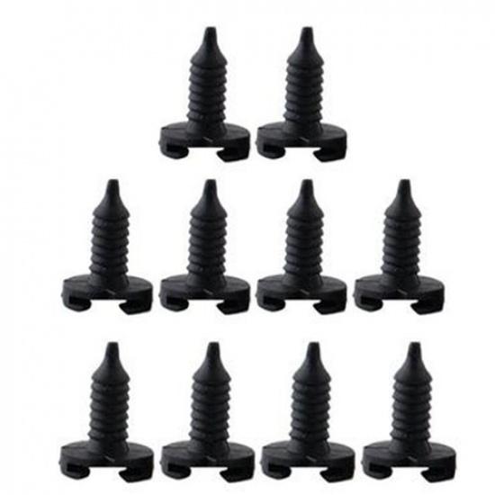 10Pcs MWC9134 Door Panel Trim Clips Black For Land Rover Discovery Freelander