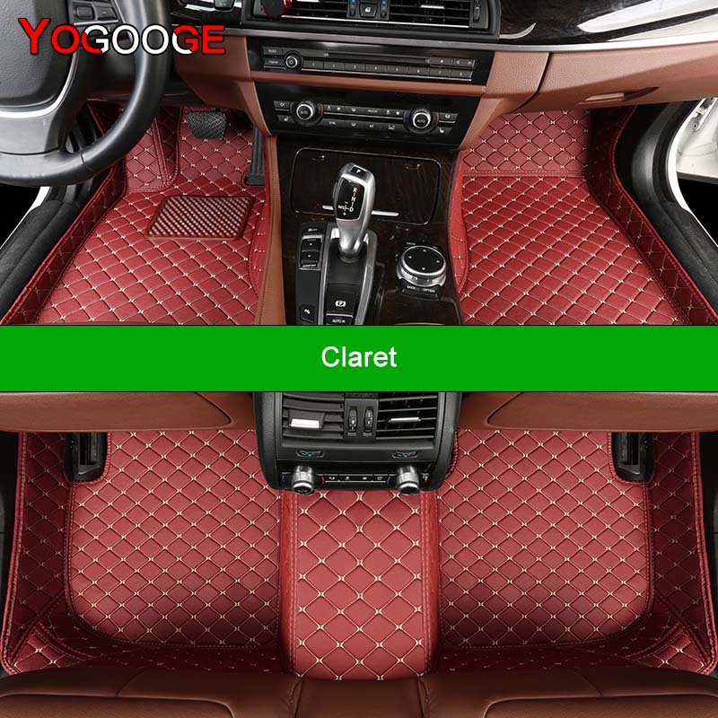 YOGOOGE Custom Car Floor Mats For Lexus NX NX200t NX250 NX300 NX300h NX350 NX350h NX450h Auto Carpets Foot Coche Accessorie