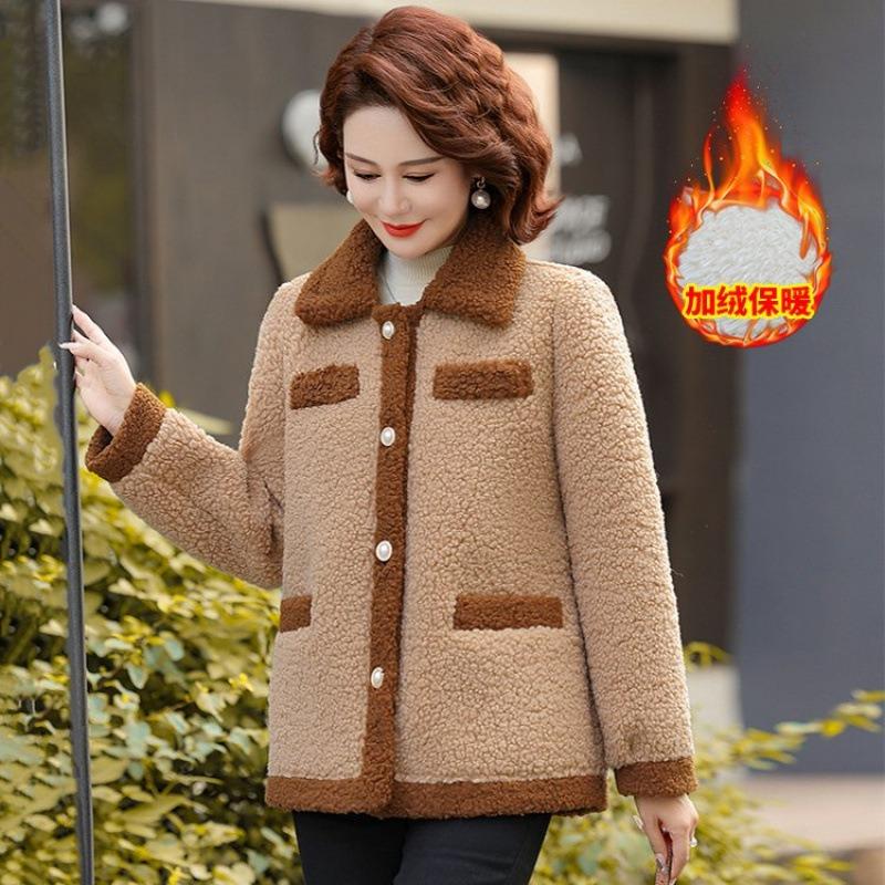 Одежда для женщин среднего и пожилого возраста, делающая акцент на темпераменте, чтобы уменьшить возраст