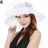 Женская мода Летняя церковь Кентукки Дерби Кепка Британское чаепитие Свадебная шляпа