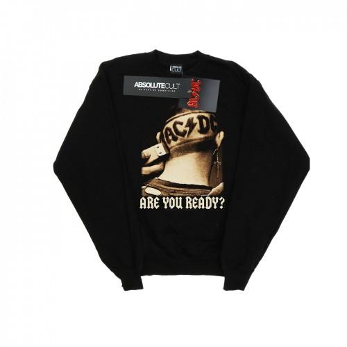 AC/DC Womens/Ladies Are You Ready Hair Shave Sweatshirt