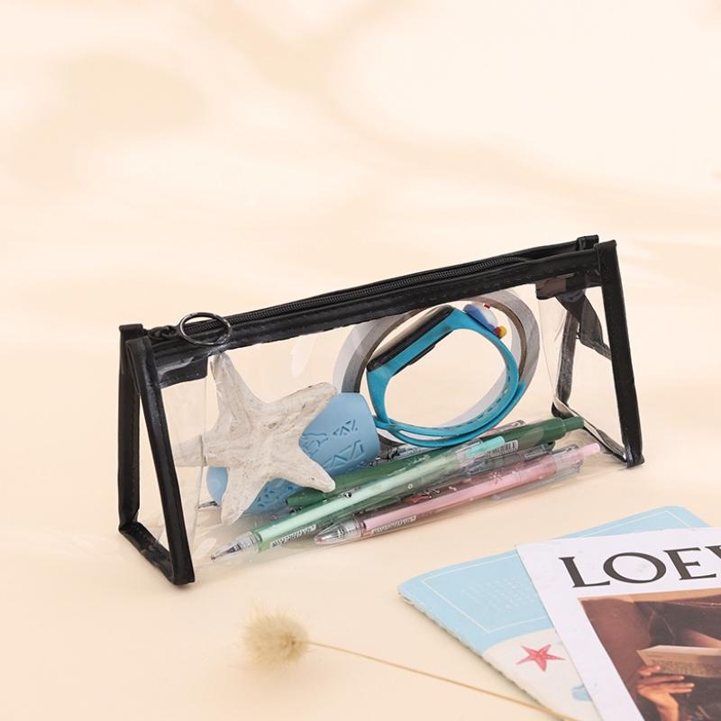 1 шт. канцелярская сумка большой емкости на молнии для хранения для учеников начальной школы портативная водонепроницаемая канцелярская сумка