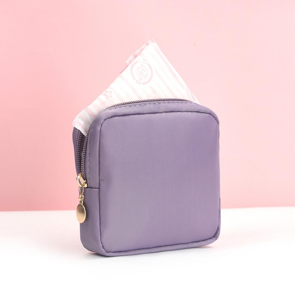 1 шт. Дорожная косметичка, кейс для макияжа для женщин, девушек, студенток, женская многоцветная портативная сумка для хранения гигиенических прокладок