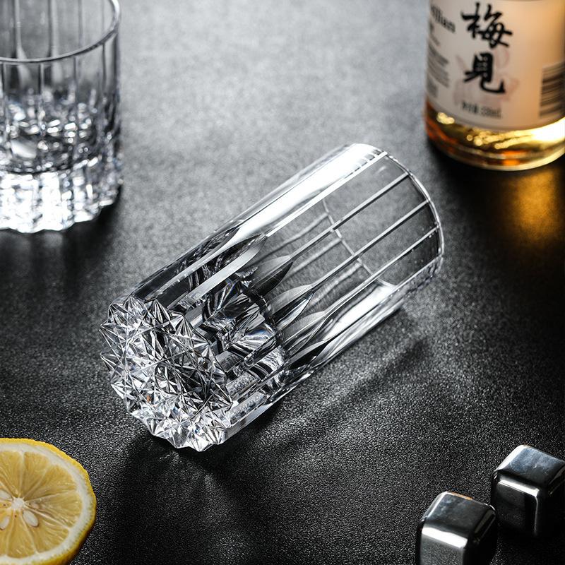 Дорогая чашка для виски Яркий калейдоскоп Астеризм Кристалл Бокалы для дегустации вина Алмазная резьба XO Chivas Бренди Виски Снифтер