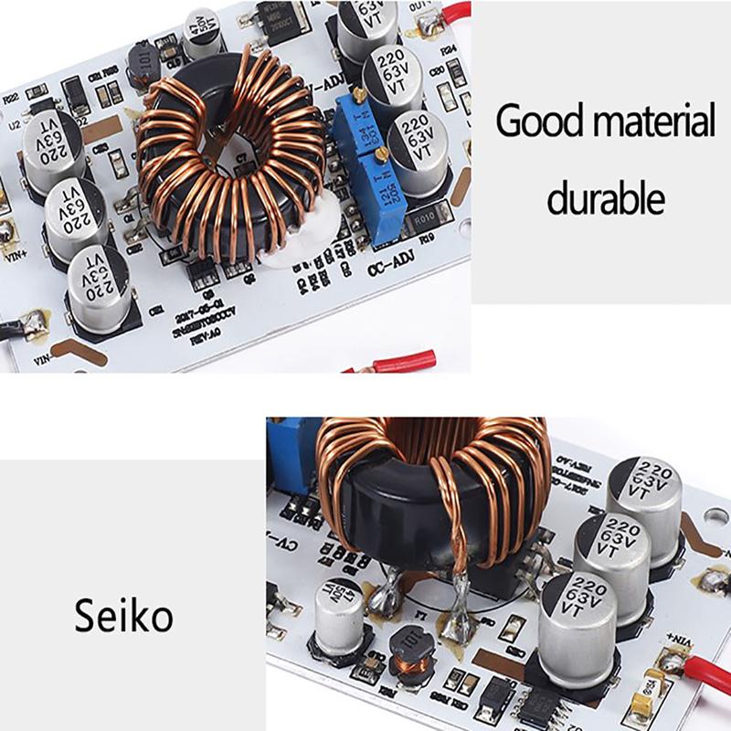 Повышающий преобразователь постоянного тока 600 Вт, 10 А, модуль питания Cc Cv, светодиодный драйвер