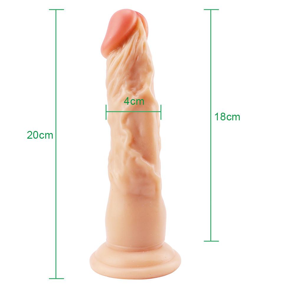 MoDi Dildo Realistic Penis Sex Toys for Woman Anal Massager Soft Dildo with Suction Cup