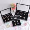 Glass Cover Storage Chest Pin Display Box Badge Storage Box Medal Display Case Jewelry Case