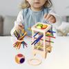 Colorful Sticks Balance Game Montessori Toy Wooden Matching Toys Fine Motor Skills Math Learning Educational Toys Kids