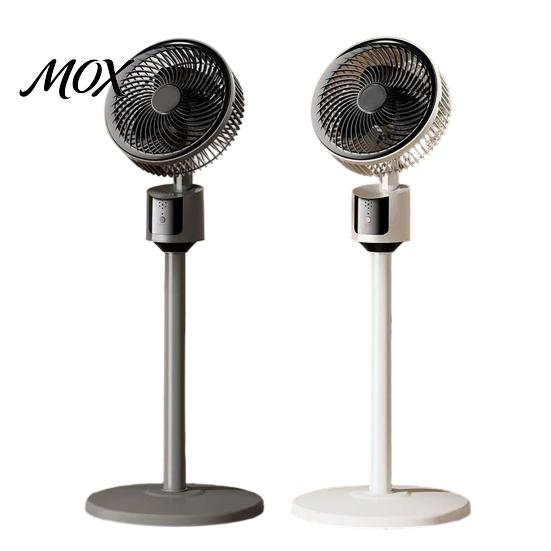 Quiet Standing Fan Mini Floor Fan, Portable USB Air Circulation for Home Office, 3 Office Speed Stand with 5m Airflow, Wide Angle Oscillating Cooling