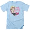 I Love Lucy Hot Mens T Shirt Light Blue Officially Licensed