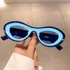 Новые овальные солнцезащитные очки женские Стильные разноцветные уличные очки мужские Модный брендовый дизайнерский аксессуар Защита UV400 Пляжные очки