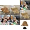 Elegant Women's Spring Summer Woven Sun Hat Foldable Breathable Beach Straw Hat