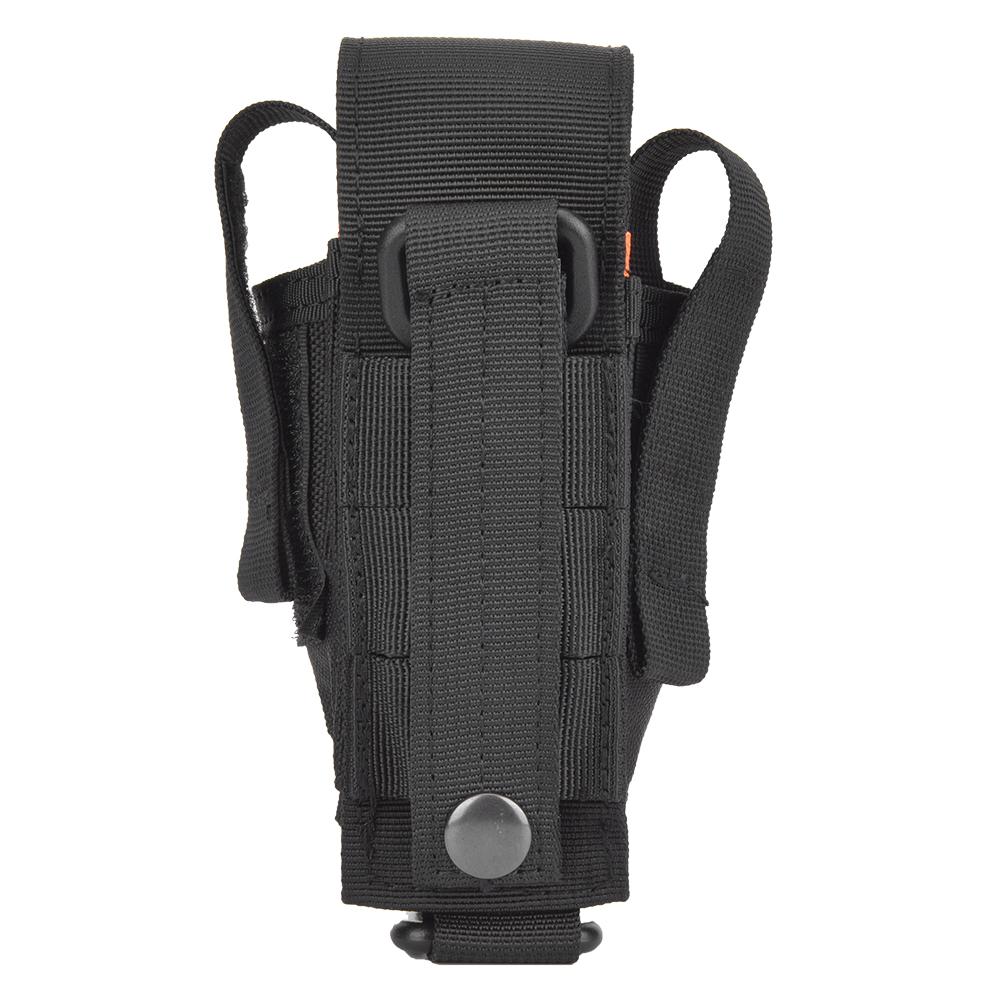 Nylon Multifunction Tool Storage Bag Multiple Pocket Organizer for Pencil Knife FlashlightBlack