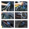 Bike Chain Cleaning Greasy Dirt Storage Tool Motorcycle Chain Cleaning Oil SplashProof Box Bicycle