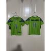 Kids Seattle Seahawks Fan Apparel Cotton Blend Embroidered Team Jersey Rugby Sports Fans