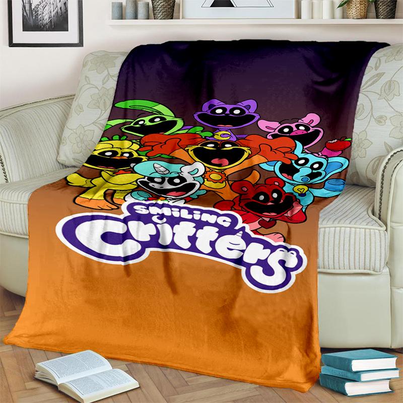 29 Style New Cute S-Smiling C-Critters Catnap Craftycorn Cartoon Blanket,Soft Throw Blanket for Home Bedroom Bed Sofa Kids
