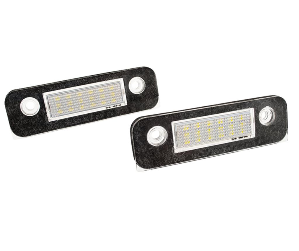 Led Licence Plate Light Kit, Autotune, For Ford Fiesta Mk6, Ford Fusion, Ford Mondeo Mk2