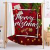 Flannel Blanket Christmas Day Blanket Blanket Digital Printing Universal In All Seasons