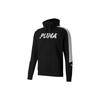 Modern Logo Contrast Hooded Sweatshirt Men Tops Black 585191-01