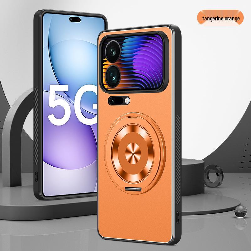 Защитный чехол-подставка Xiaomi 17 Pro/Pro Max с матовой поверхностью, полноформатная защита, противоударный дизайн для мужчин